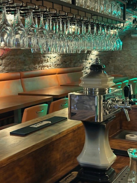 Gastro-Zapfsäule an der Bar