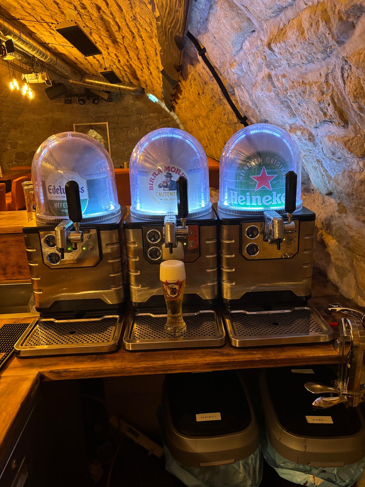 3-fach Biertender Zapfanlage